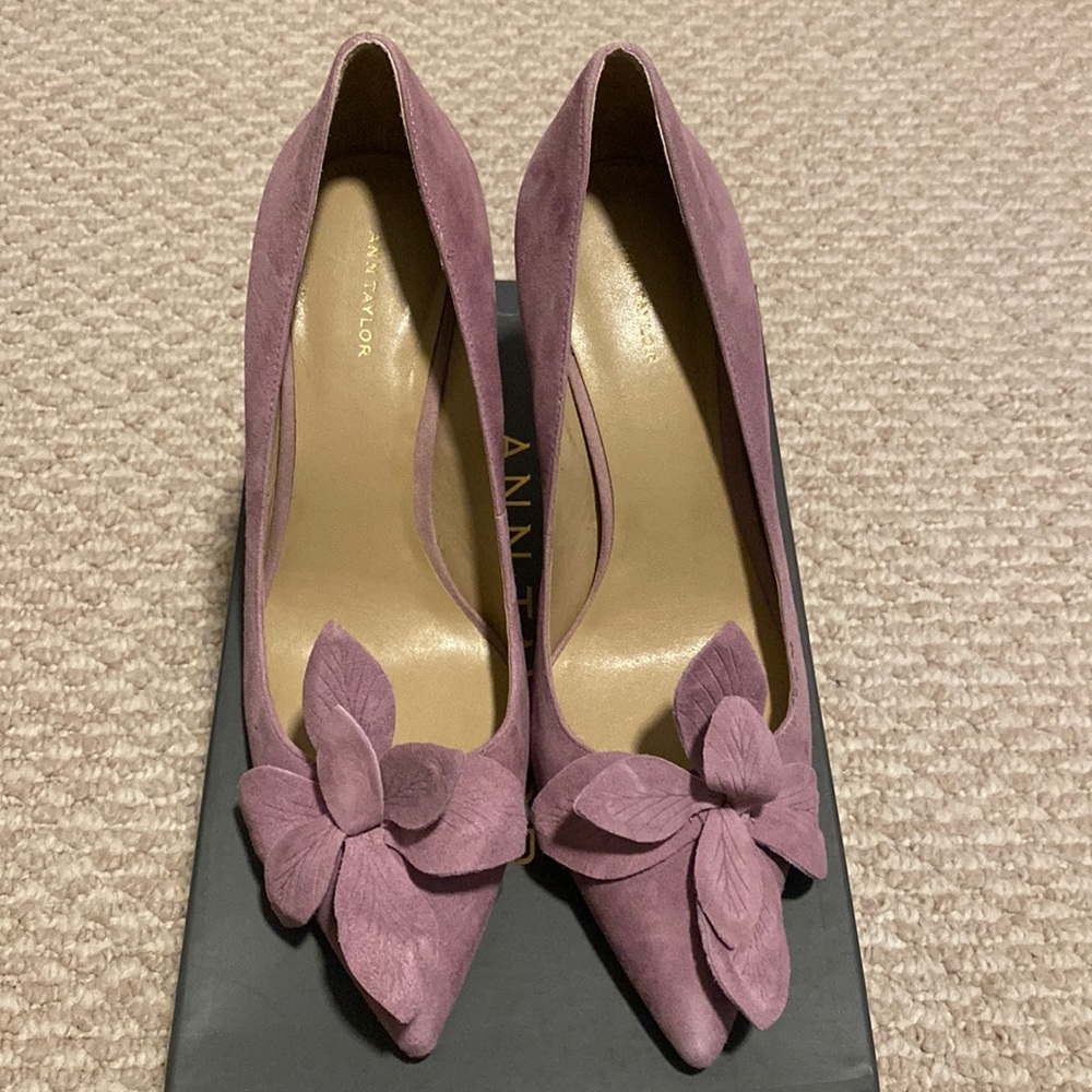 Lavender pumps